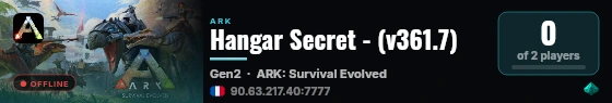 Hangar Secret - (v361.7) live status badge