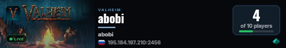 abobi live status badge