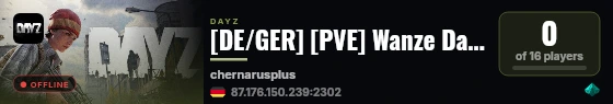 [DE/GER] [PVE] Wanze DayZ | Trader | Drugs live status badge