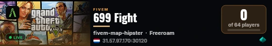 699 Fight live status badge