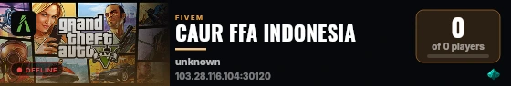 CAUR FFA INDONESIA live status badge