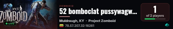 52 bomboclat pussywagwarn chickin nuggets live status badge
