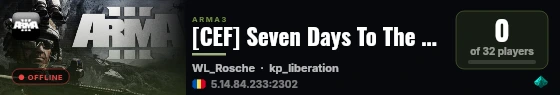 [CEF] Seven Days To The River Rhine. Liberation live status badge