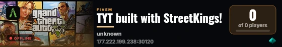 TYT built with StreetKings! live status badge