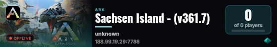 Sachsen Island - (v361.7) live status badge