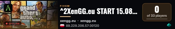 ^2XenGG.eu START 15.08.2025 live status badge