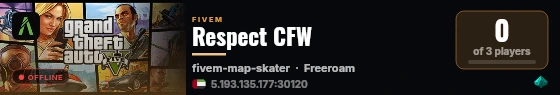 Respect CFW live status badge