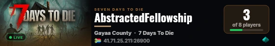 AbstractedFellowship live status badge