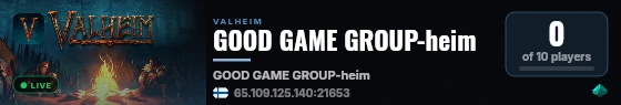 GOOD GAME GROUP-heim live status badge