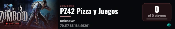 PZ42 Pizza y Juegos live status badge