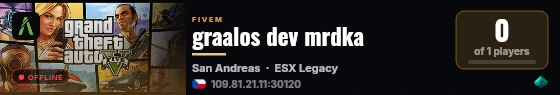 graalos dev mrdka live status badge