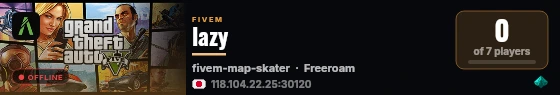lazy live status badge