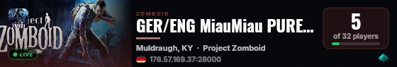 GER/ENG MiauMiau PURE VANILLA live status badge