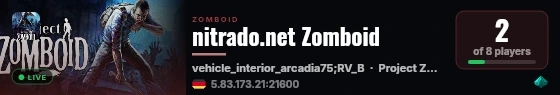 nitrado.net Zomboid live status badge