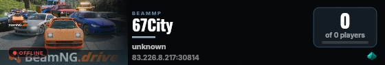 67City live status badge