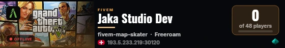 Jaka Studio Dev live status badge