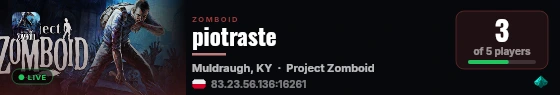 piotraste live status badge