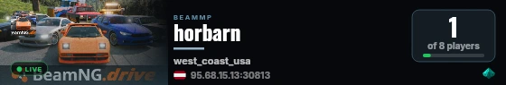 horbarn live status badge