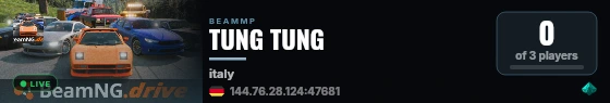 TUNG TUNG live status badge