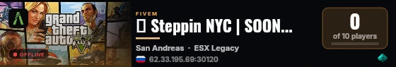 🗽 Steppin NYC | SOON... live status badge