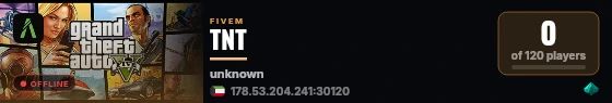 TNT live status badge