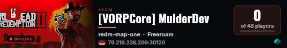 [VORPCore] MulderDev live status badge