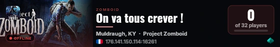 On va tous crever ! live status badge