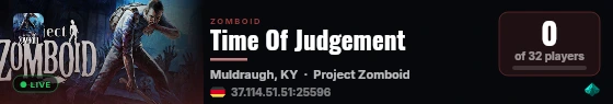 Time Of Judgement live status badge