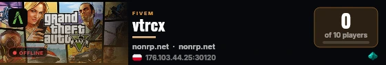 vtrcx live status badge