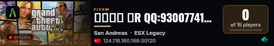 黑金街区 轻R QQ:930077418[KOOK:QQQQQQ 招团队入住 玩法多多 欢迎各位彦祖] live status badge