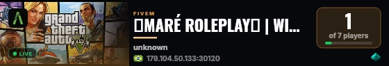 🌊MARÉ ROLEPLAY🌊 | WIPOU HJ live status badge