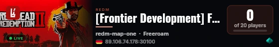 [Frontier Development] Frontier-secondary live status badge