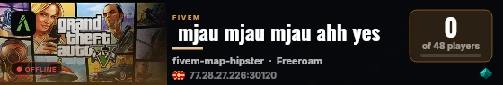  mjau mjau mjau ahh yes live status badge