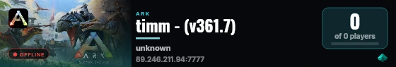 timm - (v361.7) live status badge