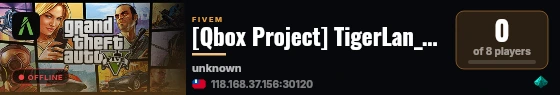 [Qbox Project] TigerLan_College live status badge