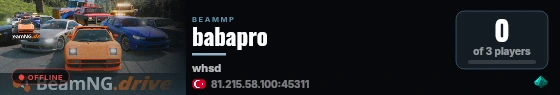 babapro live status badge