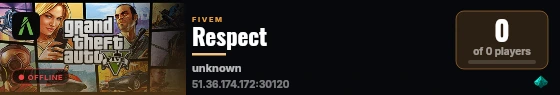 Respect  live status badge