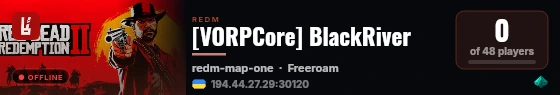 [VORPCore] BlackRiver live status badge