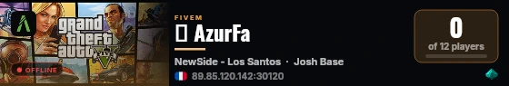 🩵 AzurFa live status badge
