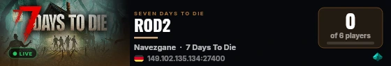 ROD2 live status badge