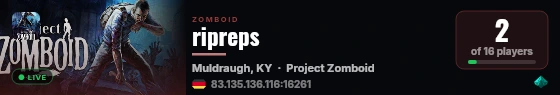 ripreps live status badge