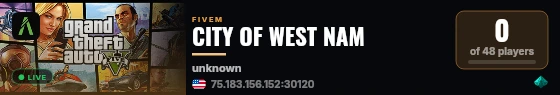 CITY OF WEST NAM live status badge
