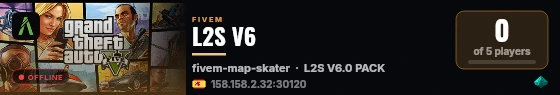 L2S V6 live status badge