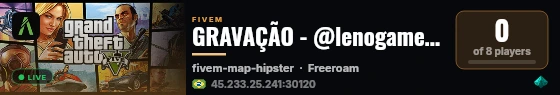 GRAVAÇÃO - @lenogameplayofc live status badge