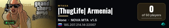 |ThugLife| Armenia| live status badge