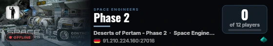 Phase 2 live status badge
