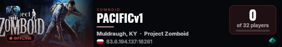 PACIFICv1 live status badge