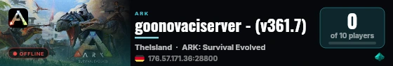 goonovaciserver - (v361.7) live status badge