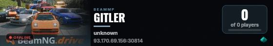 GITLER live status badge