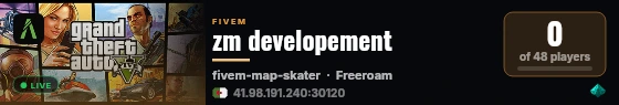 zm developement live status badge